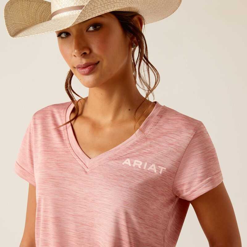 Ariat Laguna Logo Top Rose | 601IRMUDN