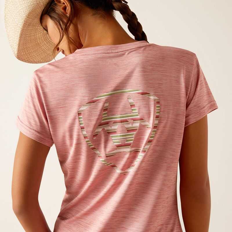 Ariat Laguna Logo Top Rose | 601IRMUDN