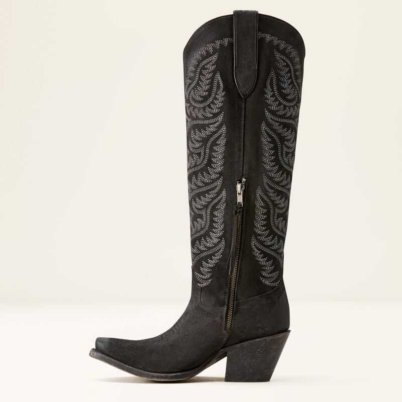 Ariat Laramie StretchFit Western Boot Black | 947ZDQRJS