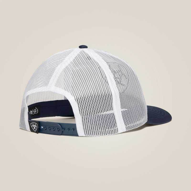 Ariat Large Shield Cap Grey | 132ZMIWKQ