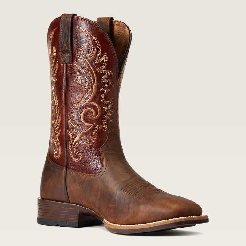 Ariat Lasco Ultra Western Boot Brown | 603YERXVM