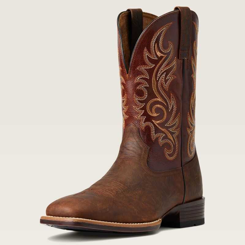 Ariat Lasco Ultra Western Boot Brown | 603YERXVM