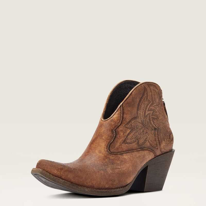 Ariat Layla Western Boot Brown | 189QJYINH