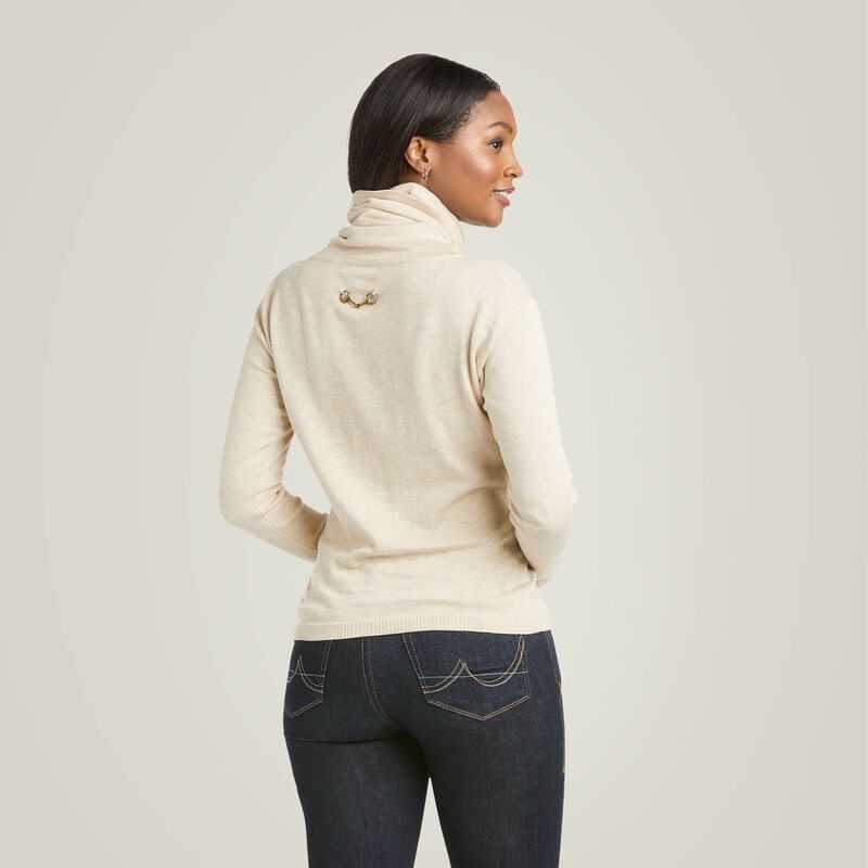 Ariat Lexi Sweater Beige | 506OJZNTF