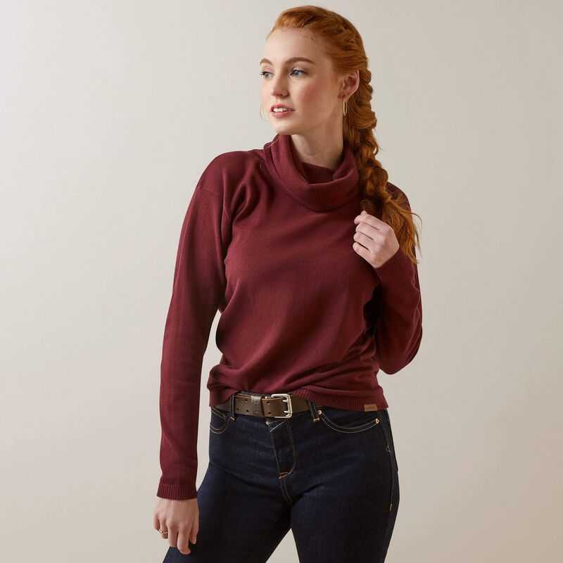 Ariat Lexi Sweater Brown | 293XWYPJE