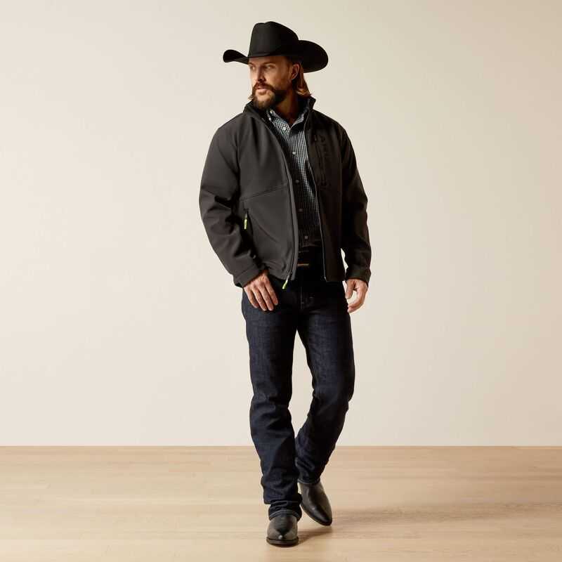 Ariat Logan Softshell Jacket Black / Black | 251LMDWJU