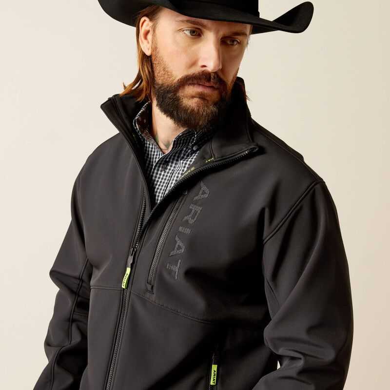 Ariat Logan Softshell Jacket Black / Black | 251LMDWJU