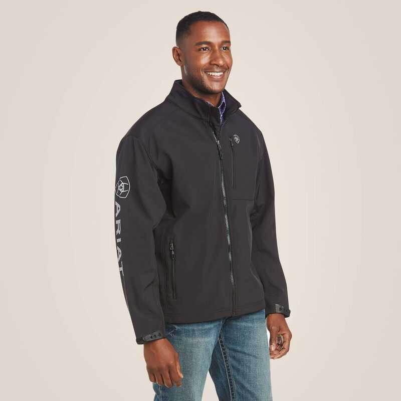 Ariat Logo 2.0 Softshell Jacket Black | 583EWFRAI