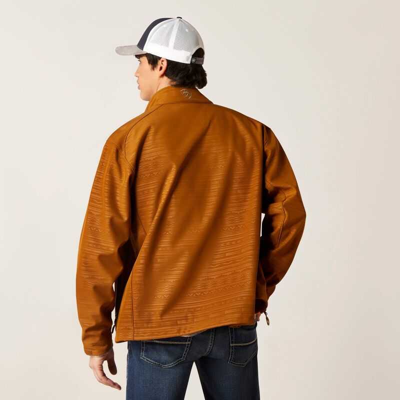 Ariat Logo 2.0 Softshell Jacket Brown | 075LMWUYK