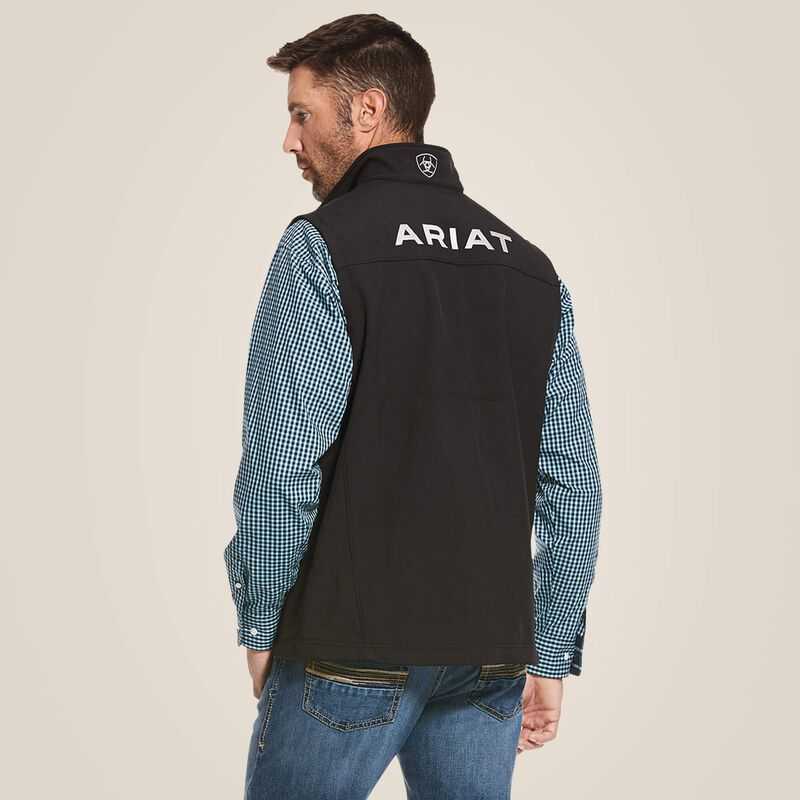 Ariat Logo 2.0 Softshell Vest Black | 935MOZLPT