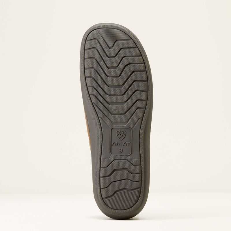 Ariat Logo Hooded Back Slipper Grey | 921MHXWCE