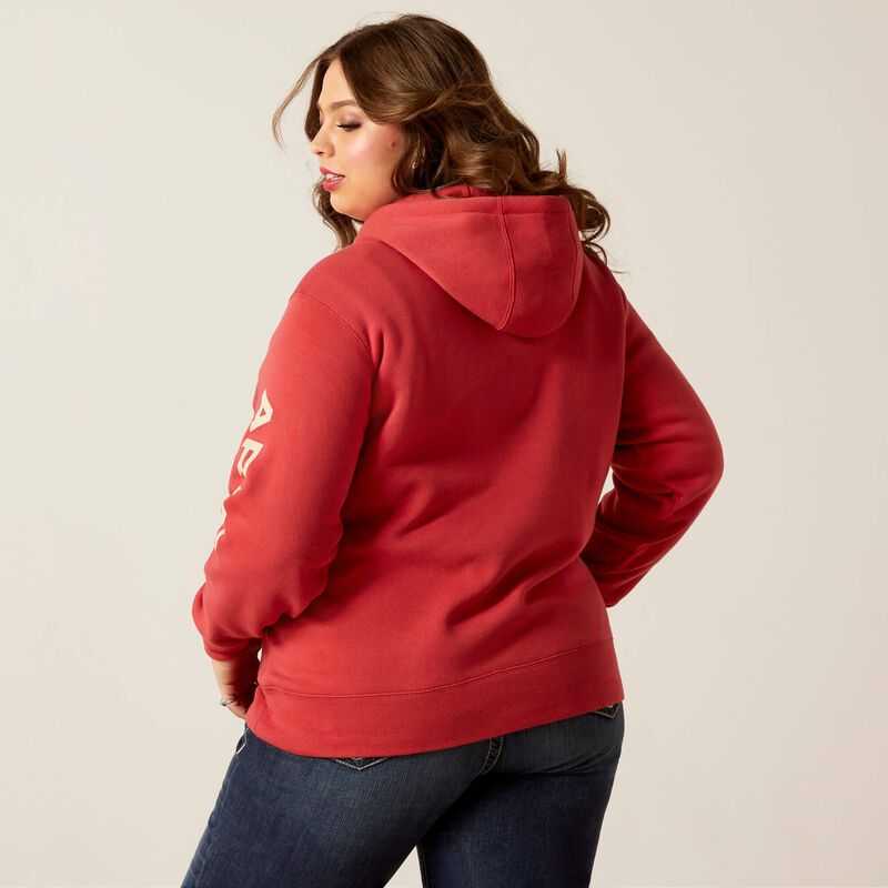 Ariat Logo Hoodie Cardinal | 320QBUMGY