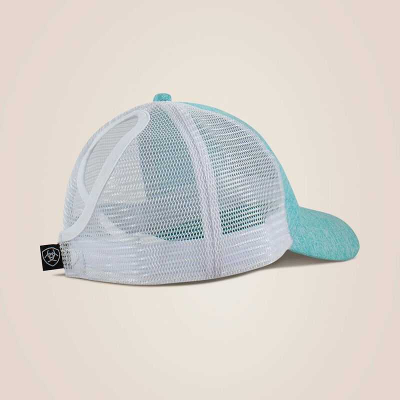 Ariat Logo Patch Cap Turquoise | 358YWTQBH