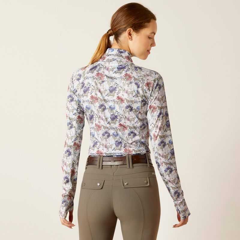 Ariat Lowell Wrap Baselayer Equine Floral | 632ONQIJR