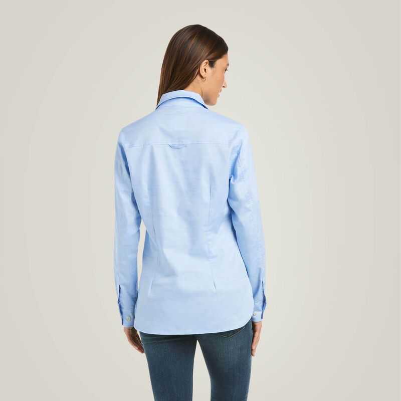 Ariat Loyola Popover Shirt Blue | 389JPXASC