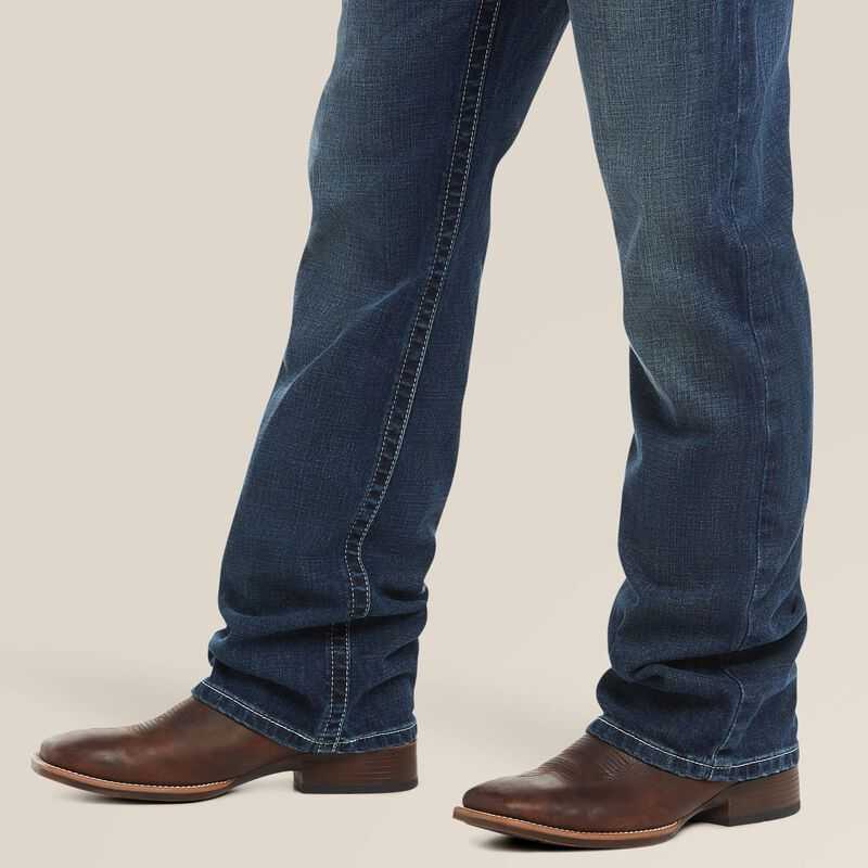 Ariat M4 Low Rise Stretch Adkins Boot Cut Jean Turnout | 986KVXQNH