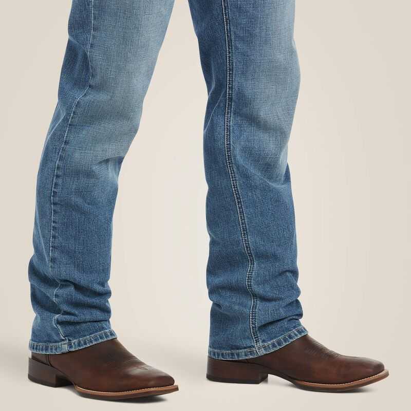 Ariat M4 Low Rise Stretch Legacy Stackable Straight Leg Jean Sawyer | 102ACVGOH