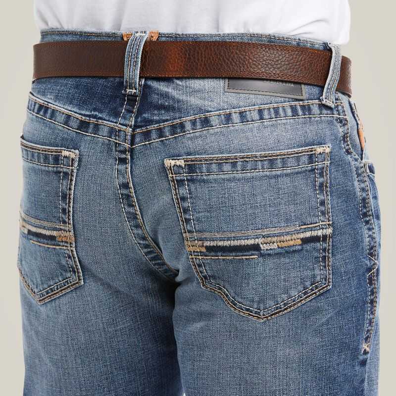 Ariat M4 Low Rise Stretch Longspur Stackable Straight Leg Jean Dakota | 314YRPUXZ