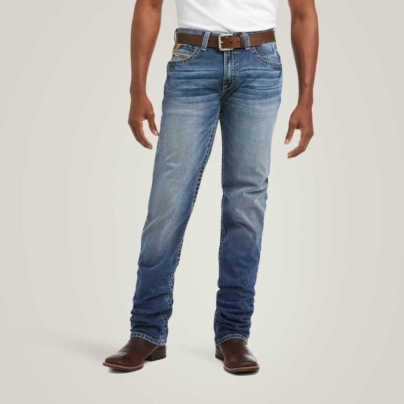 Ariat M4 Low Rise Stretch Longspur Stackable Straight Leg Jean Dakota | 314YRPUXZ