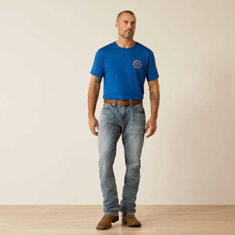 Ariat M4 Relaxed Dale Straight Leg Jeans Adrian | 802SYJIOH