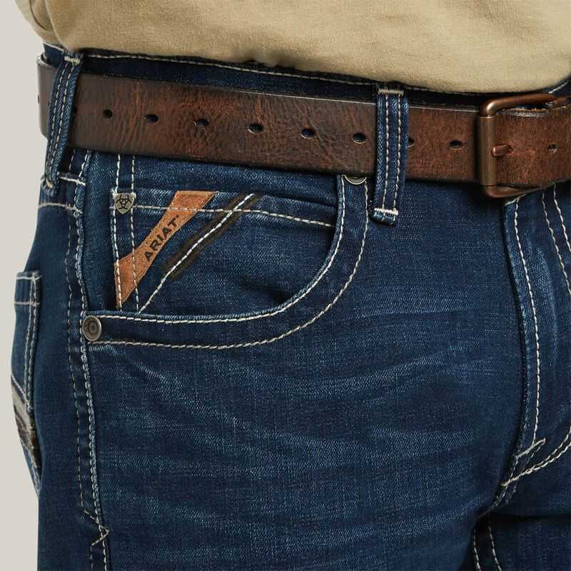 Ariat M5 Straight Stretch Remming Stackable Straight Leg Jean Ford | 486XJISDA