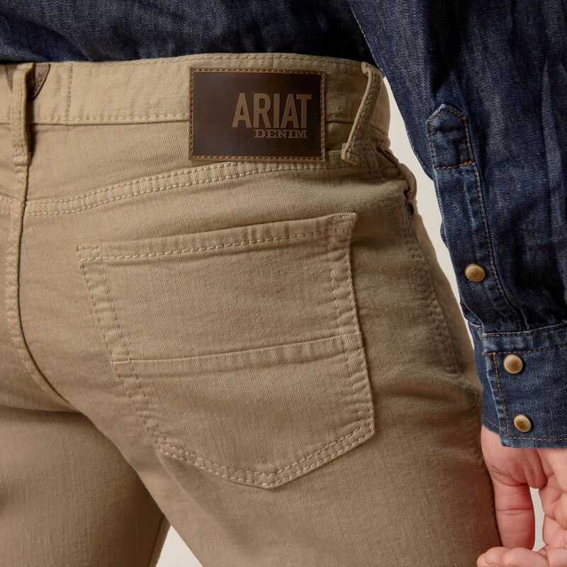 Ariat M7 Grizzly Straight Jean Dark Khaki | 241IMDVLE