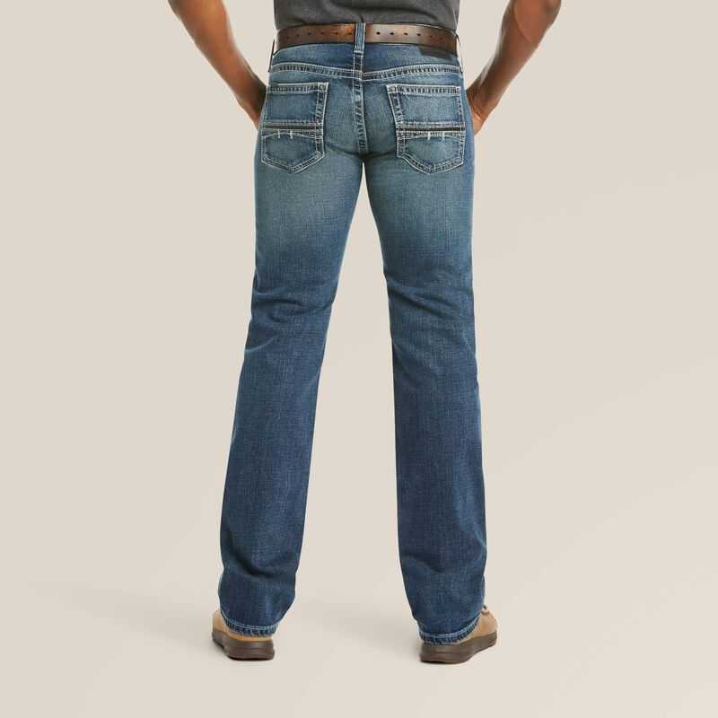 Ariat M7 Rocker Stretch Coltrane Stackable Straight Leg Jean Silverton | 174DZBXMC