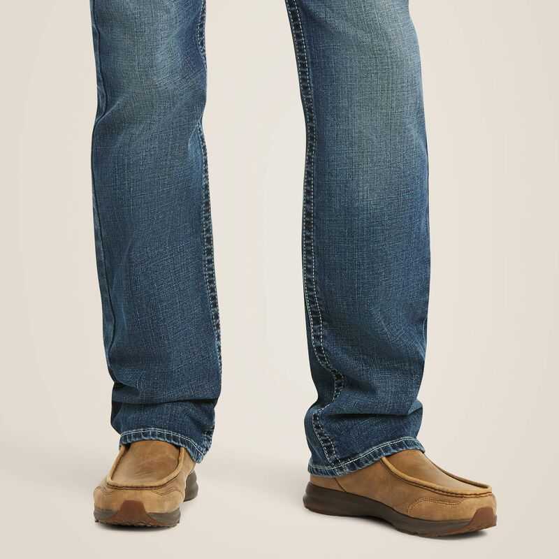 Ariat M7 Rocker Stretch Coltrane Stackable Straight Leg Jean Silverton | 174DZBXMC