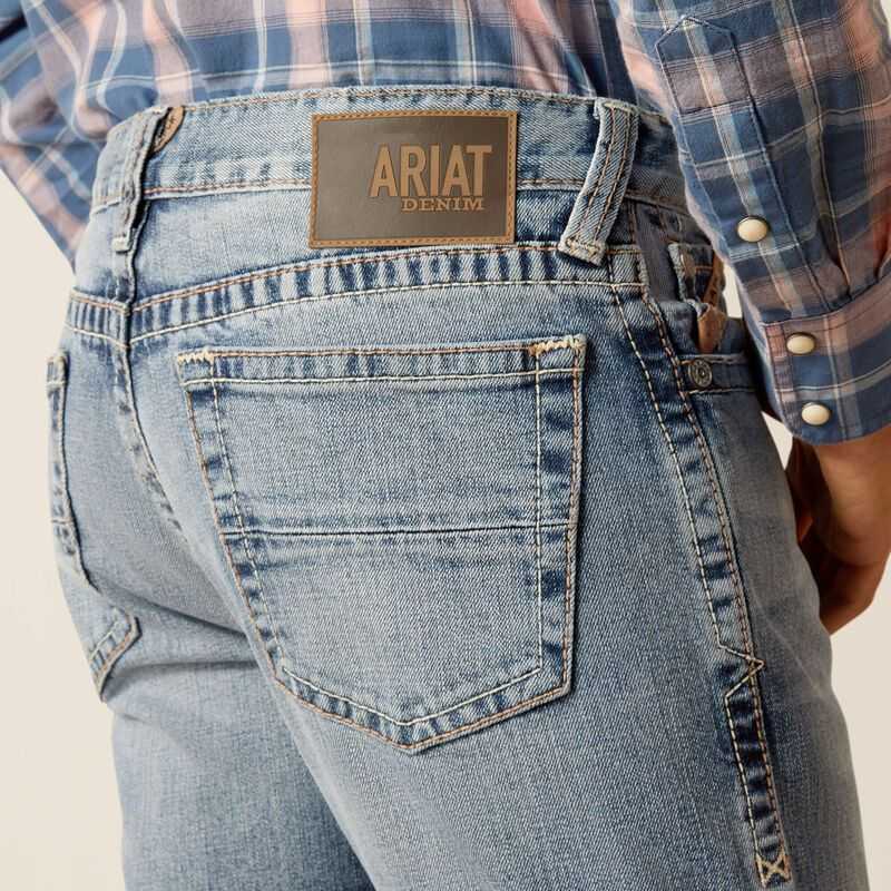 Ariat M8 Modern Stretch Grizzly Slim Jean Baltimore | 786CVHYEF