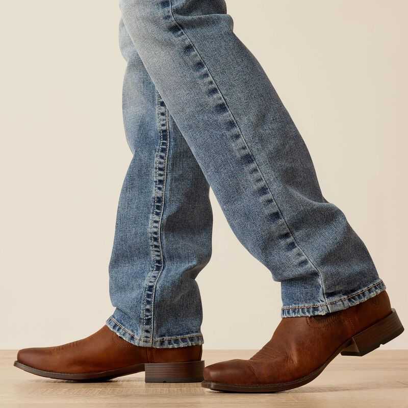 Ariat M8 Modern Stretch Grizzly Slim Jean Baltimore | 786CVHYEF