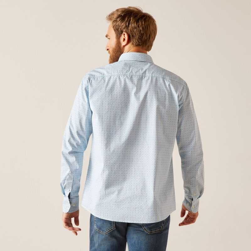 Ariat Madden Stretch Modern Fit Shirt White | 714ZNIELP