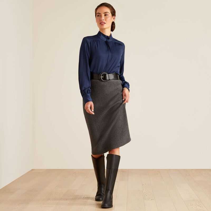 Ariat Malvern Skirt Grey | 763DXBLSU