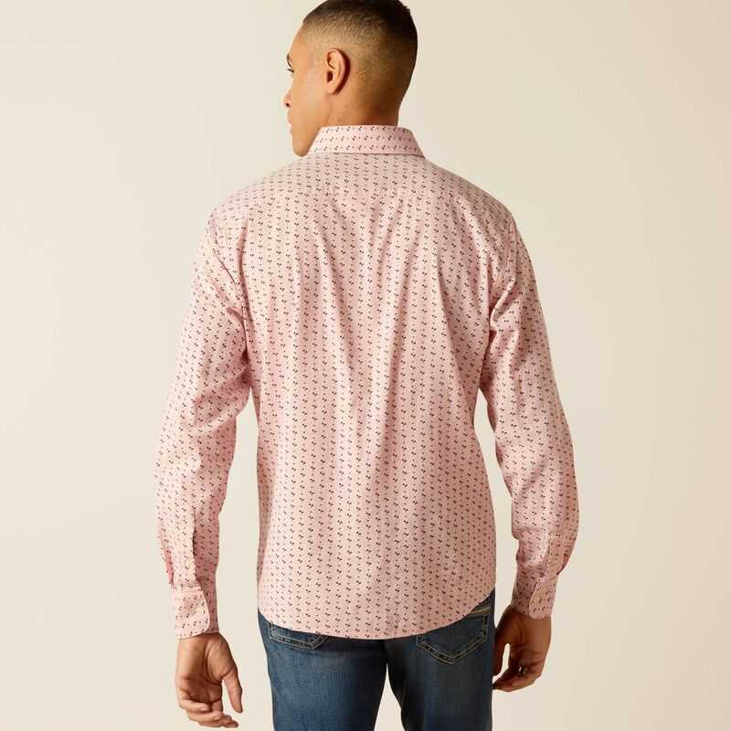 Ariat Marshall Stretch Modern Fit Shirt Rose | 269GYMZEU