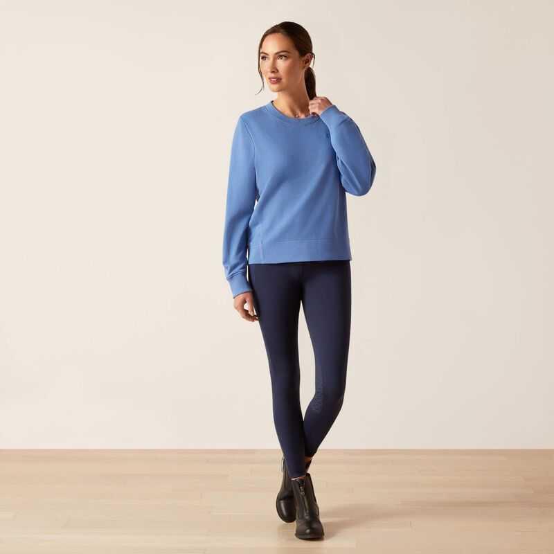 Ariat Memento Sweatshirt Blue | 698POJVTR