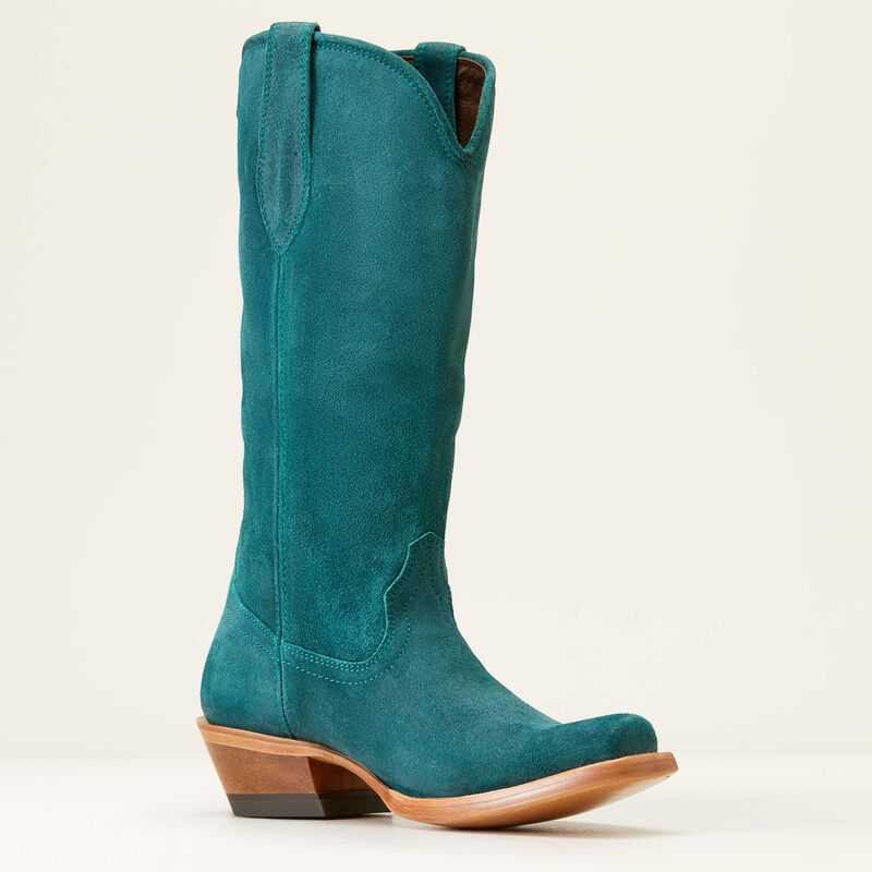 Ariat Memphis Western Boot Deep Turquoise | 094LIVZMP