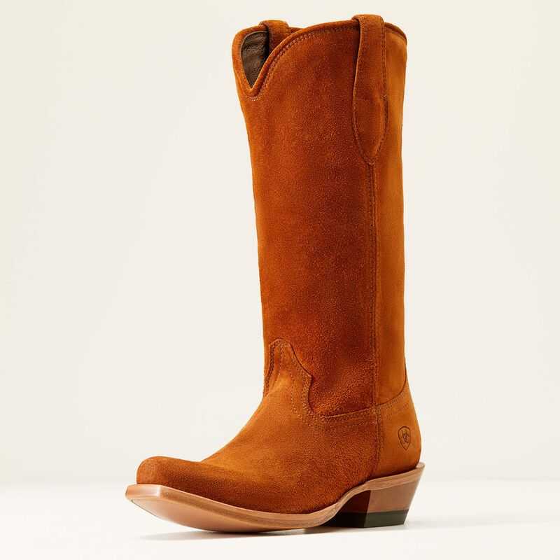 Ariat Memphis Western Boot Penny Roughout | 037CXDJTL