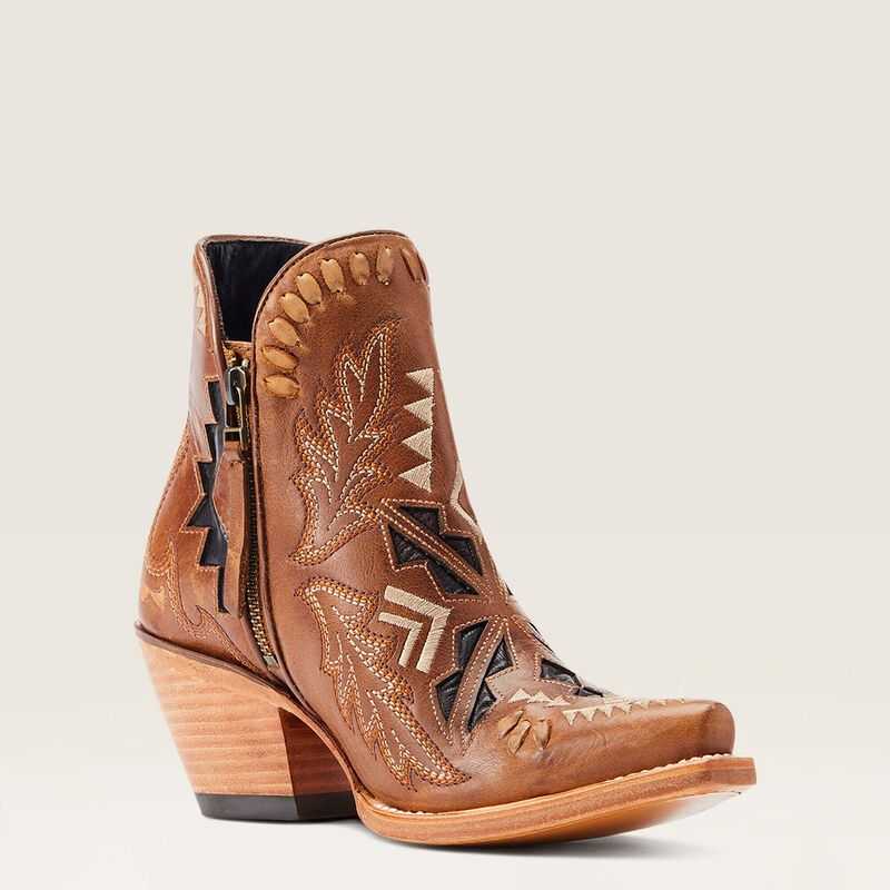 Ariat Mesa Western Boot Amber | 679LKYQWJ