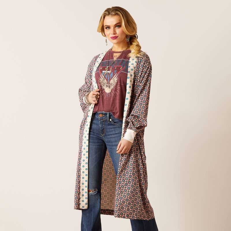 Ariat Mesquite Kimono Duster Mesquite Foulard | 486QPHEYG