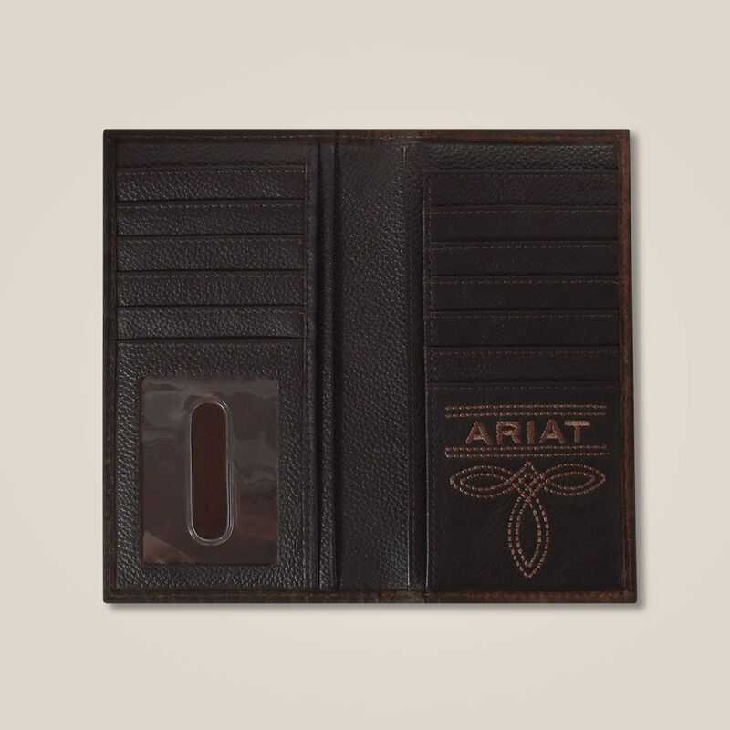 Ariat Mexico logo rodeo wallet Brown | 592QLGXWZ