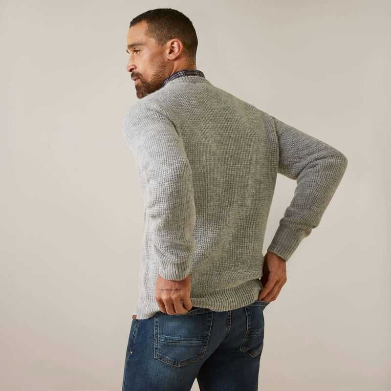 Ariat Mill Valley Sweater Grey | 961SVHEPD