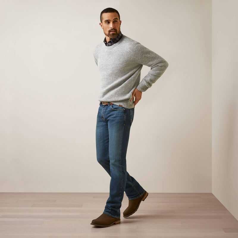 Ariat Mill Valley Sweater Grey | 961SVHEPD