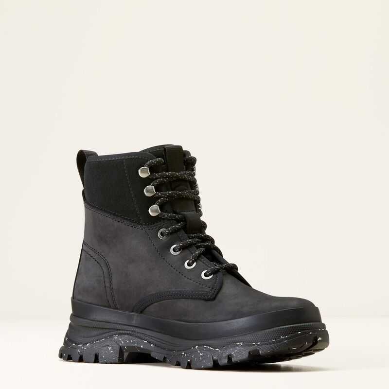 Ariat Moresby Waterproof Boot Black | 429JGMOZF