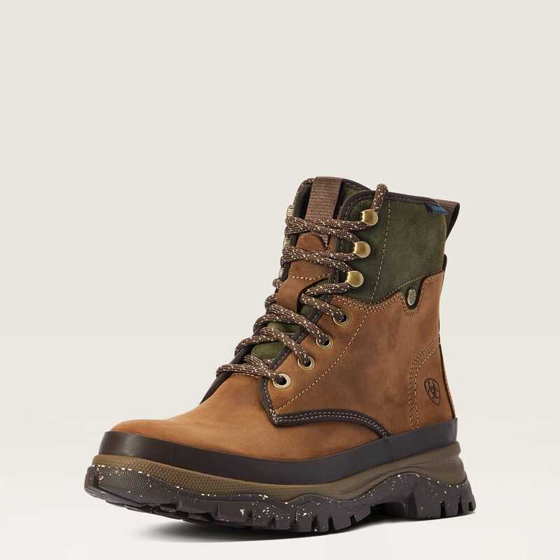 Ariat Moresby Waterproof Boot Brown | 261WDEGSF