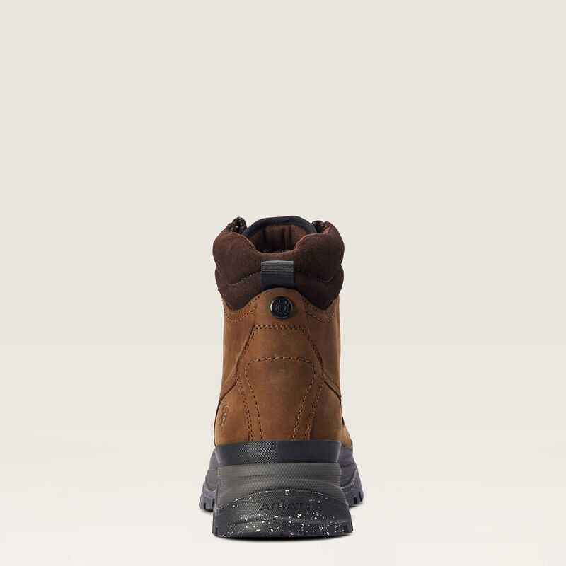 Ariat Moresby Waterproof Boot Brown | 736DOYJGI