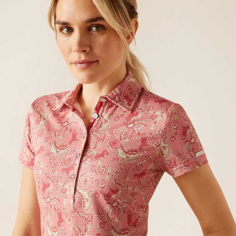 Ariat Motif Polo Rose | 471FMDTEQ