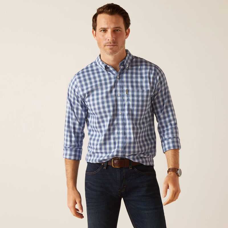 Ariat Napa Shirt Blue | 507OXQEVF