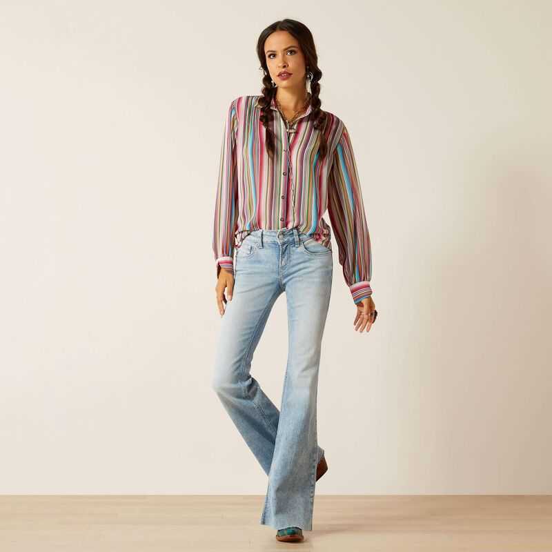 Ariat Naran Shirt Serape | 471DGJIEU