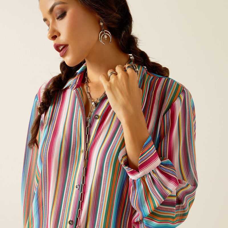 Ariat Naran Shirt Serape | 471DGJIEU