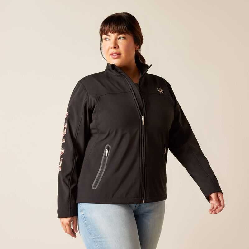 Ariat New Team Softshell Jacket Black | 285JYVKSB