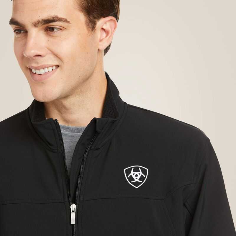 Ariat New Team Softshell Jacket Black | 370NYJQES